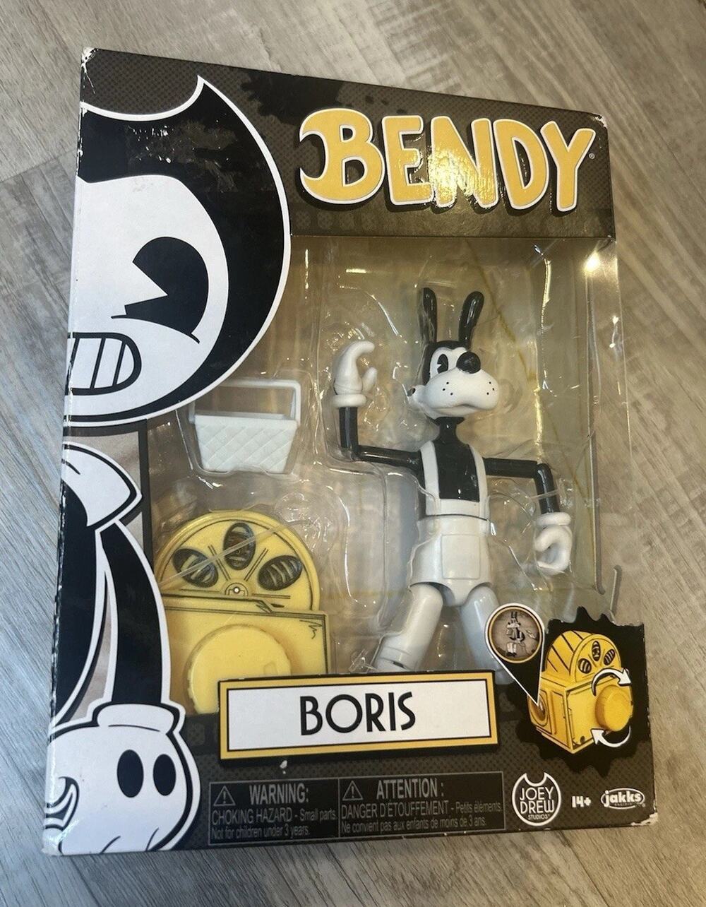 Boris Figure Bendy & The Ink Machine Wave 3 Jakks Pacific Action Figure NEW